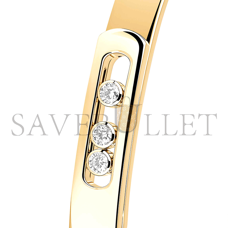 MESSIKA MOVE NOA BANGLE YELLOW GOLD DIAMOND BRACELET 06368 